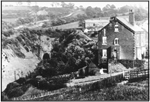 Poynton Villas & Bradway Tunnel entrance in 1911