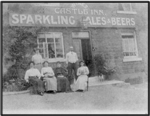 Publican family? outside the Castle Inn circa 1900